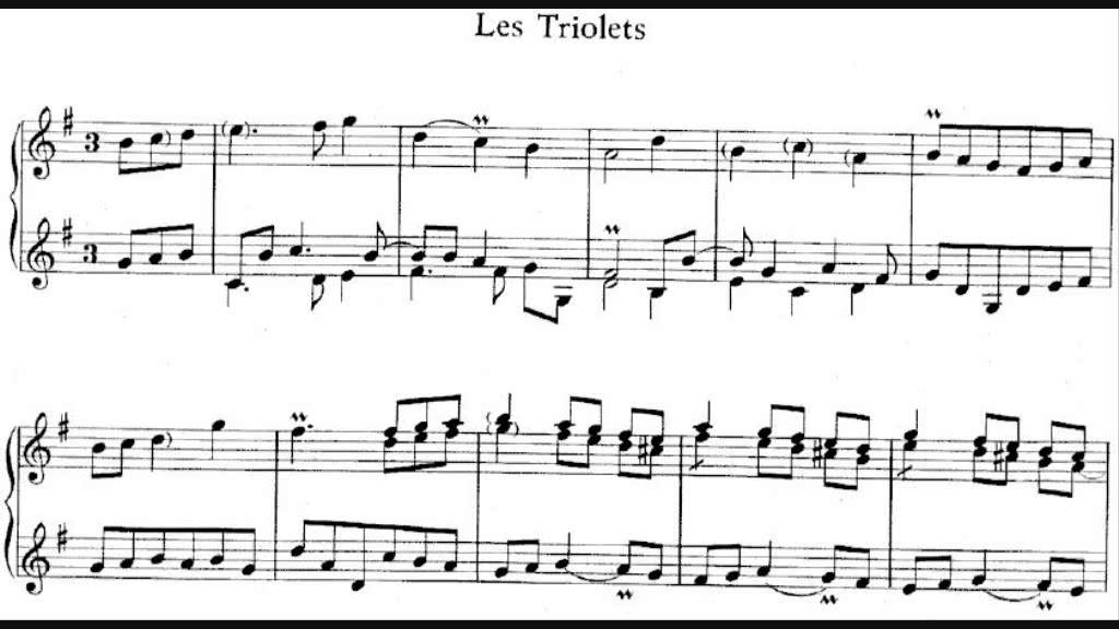 Jean-Philippe Rameau - Suite in G major/minor (Nouvelles Suites de Pièces de Clavecin 1727)
