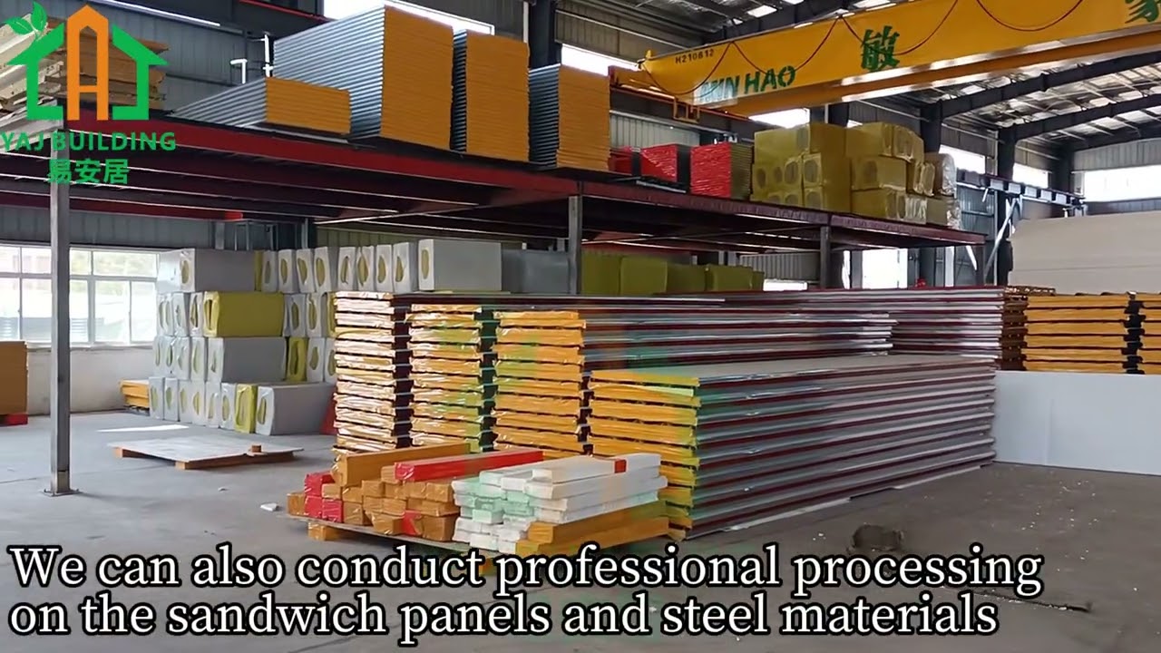 The factory specializes in manufacturing container houses and modular houses.