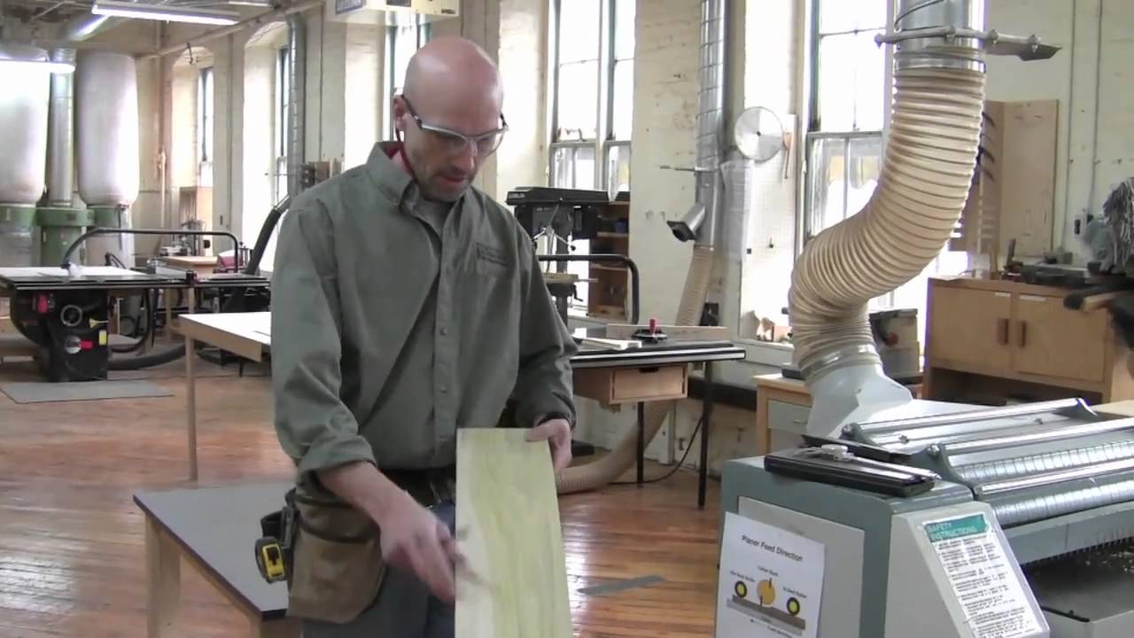 Milling Four Square - Thicknessing