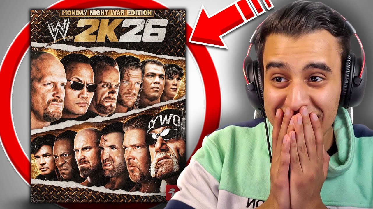 ابطال غلاف WWE2K26 فى مباراة الجانتلت ؟ 🔥🤯 (( جانتلت الاتيتيود ايرا ؟🔥 ))