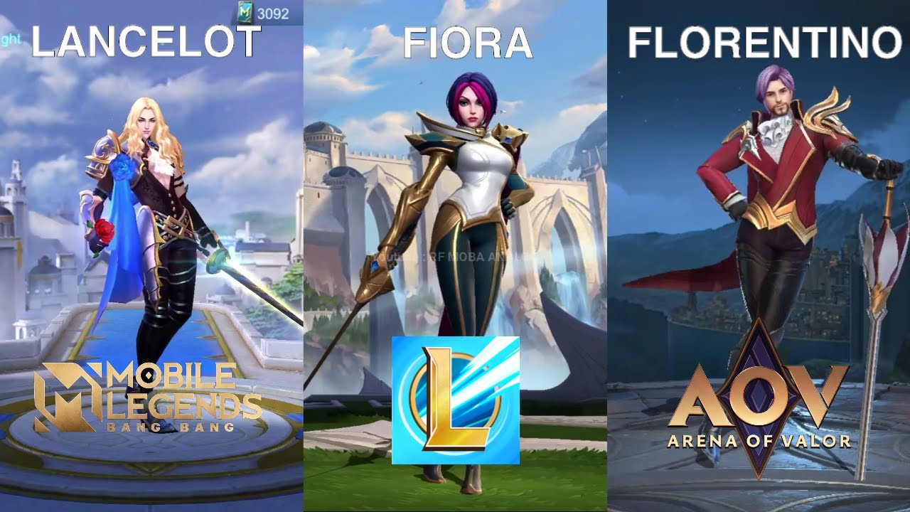LOL WR VS AOV VS MLBB - League of Legends Wild Rift VS Mobile Legends VS Arena of Valor 2020