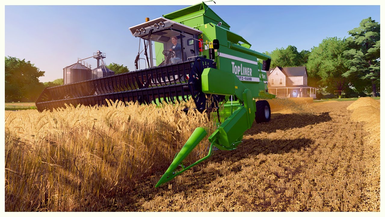 Living the Tough Life of an American Farmer - Farming Simulator 22