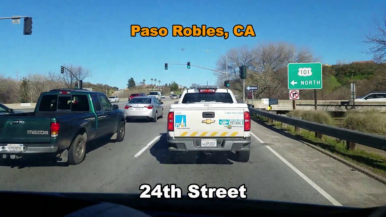 Pismo Beach to Clovis CA - HD Time Lapse (2/11/19)