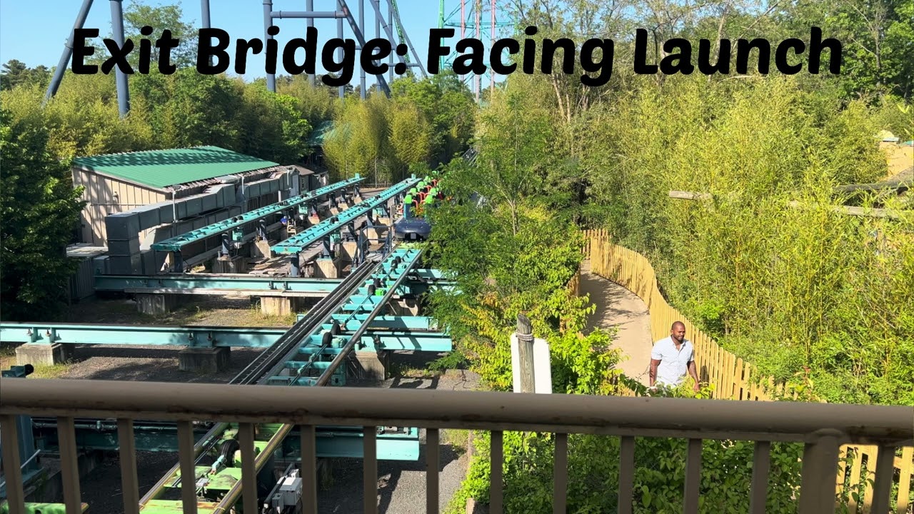 Kingda Ka Station/Area Ambience in 3D Binaural Audio [WEAR HEADPHONES]