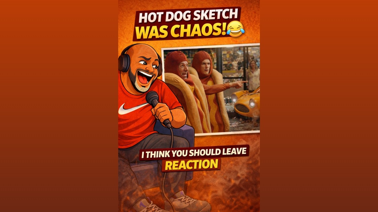 This Hot Dog Sketch Is Absolute Chaos 😂 | Reaction