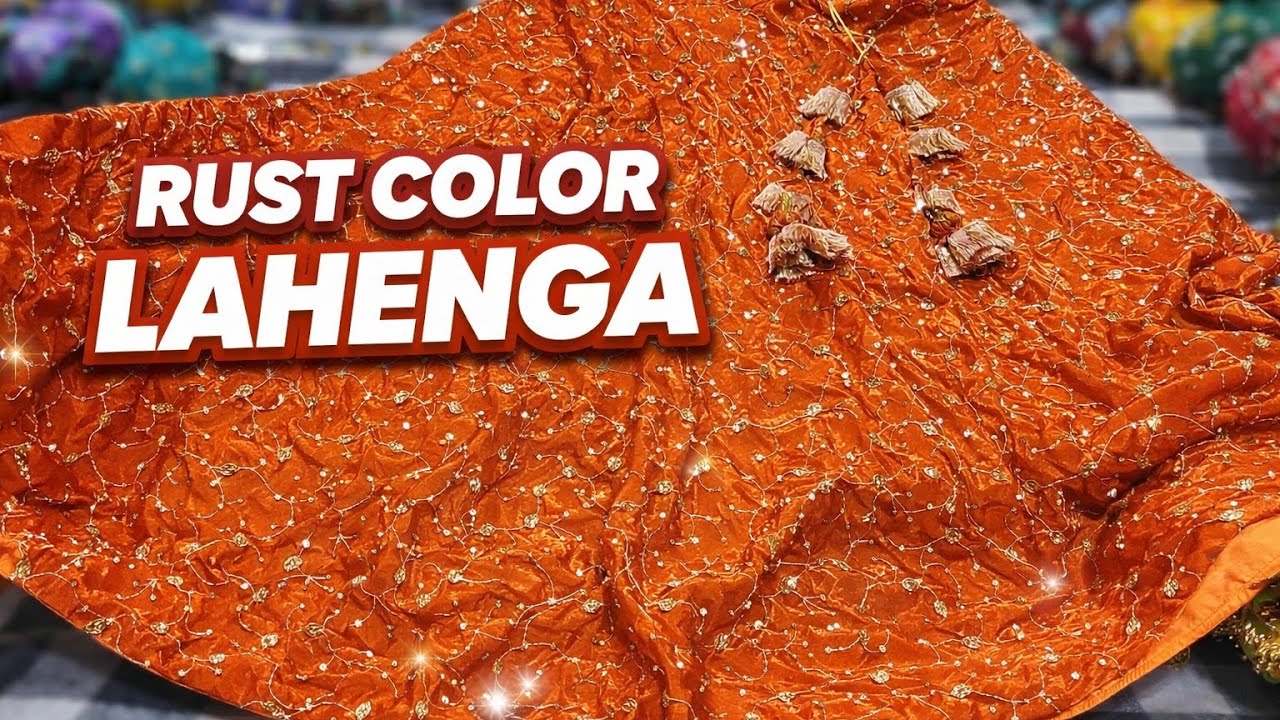 Rust color ka lahenga milna hi bahut muskil hai whatsapp order 8901191320