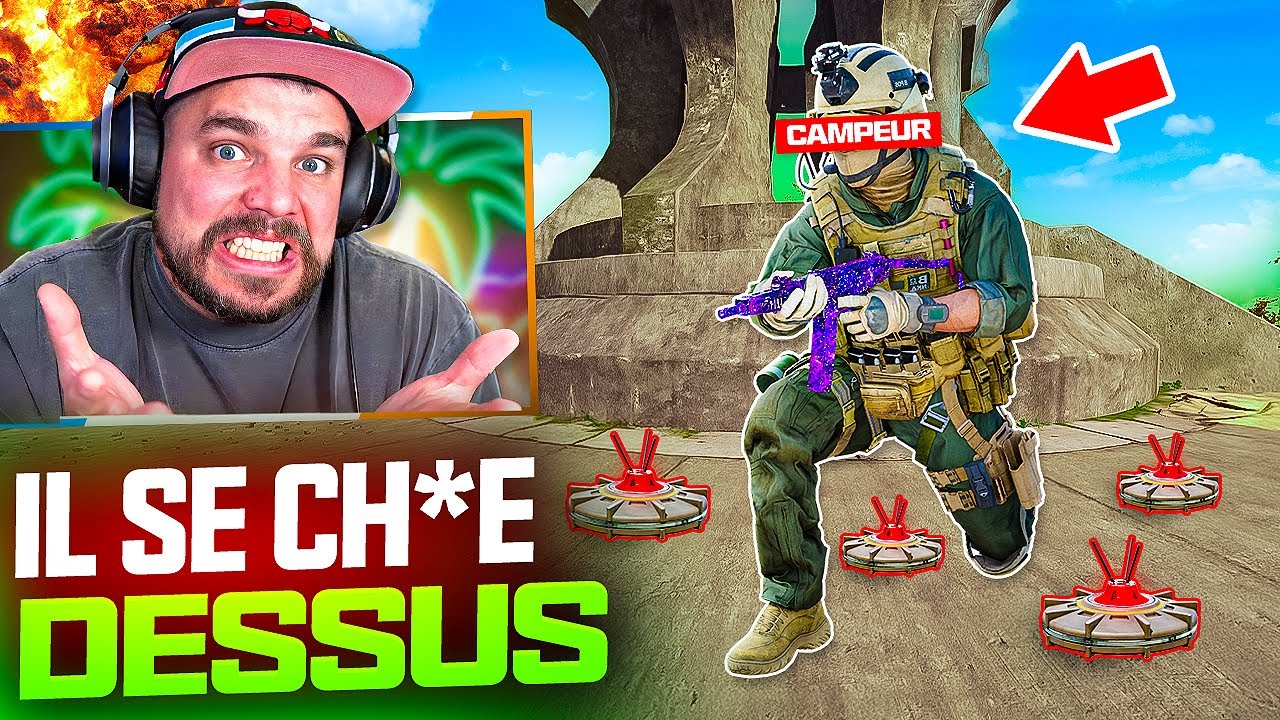 Il se CH*E DESSUS pendant cette FIN DE GAME WARZONE