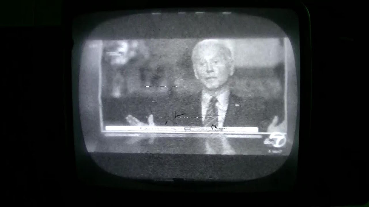 General Electric M5 Early 1960s Black And White Portable Television Resurrection