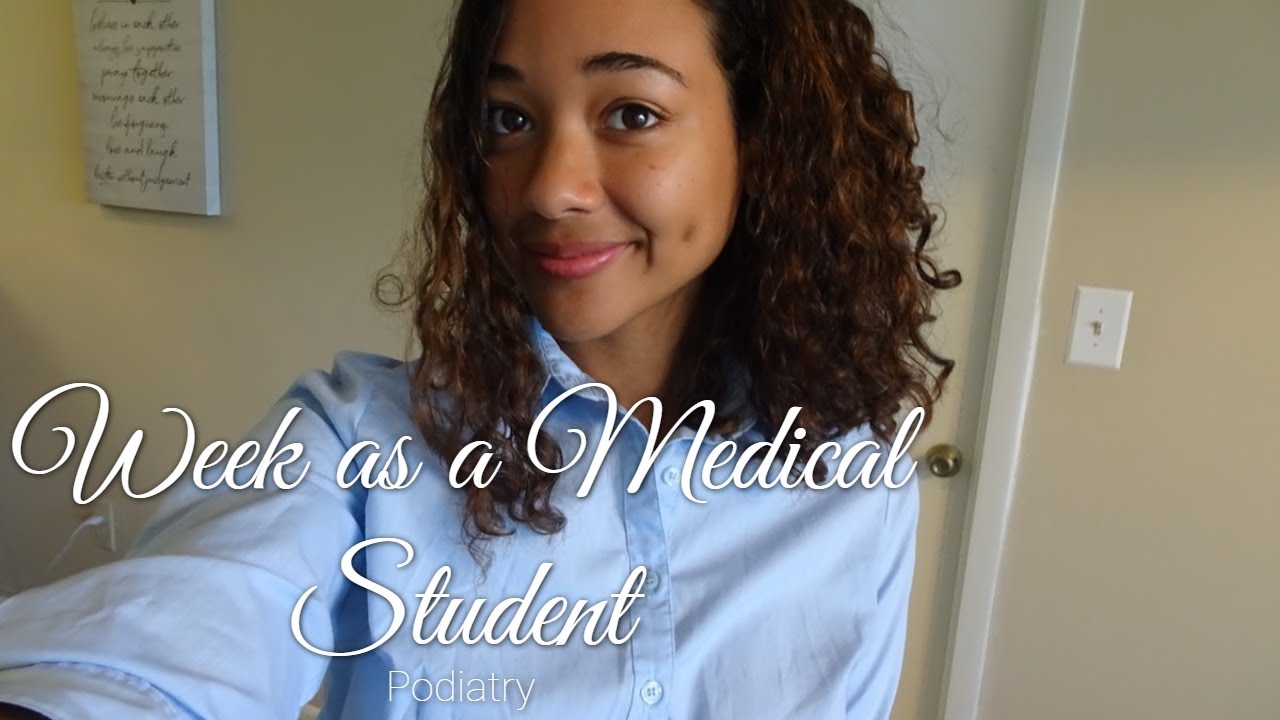 WEEK AS A PODIATRIC MEDICAL STUDENT! | FIRST EXAM