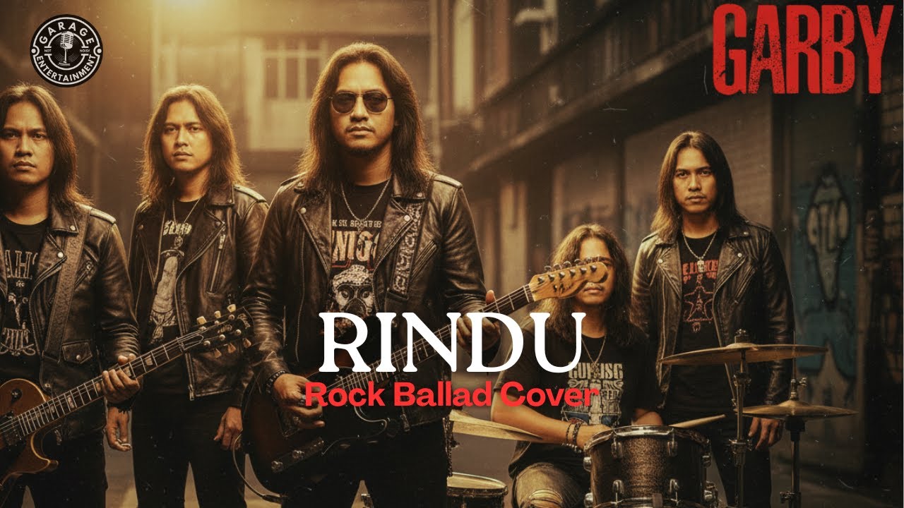 GARBY - RINDU | ROCK BALLAD COVER | HITS 90s ROCK INDONESIA