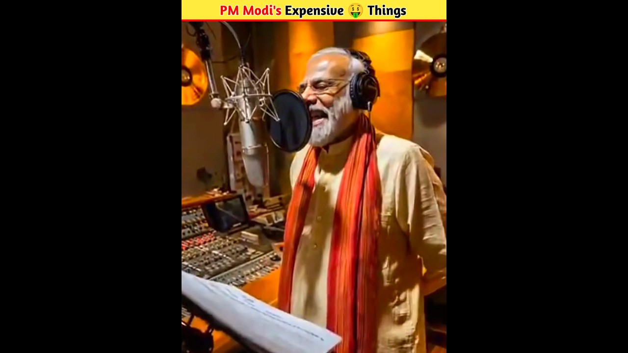 PM Modi's Expensive Things 🤑