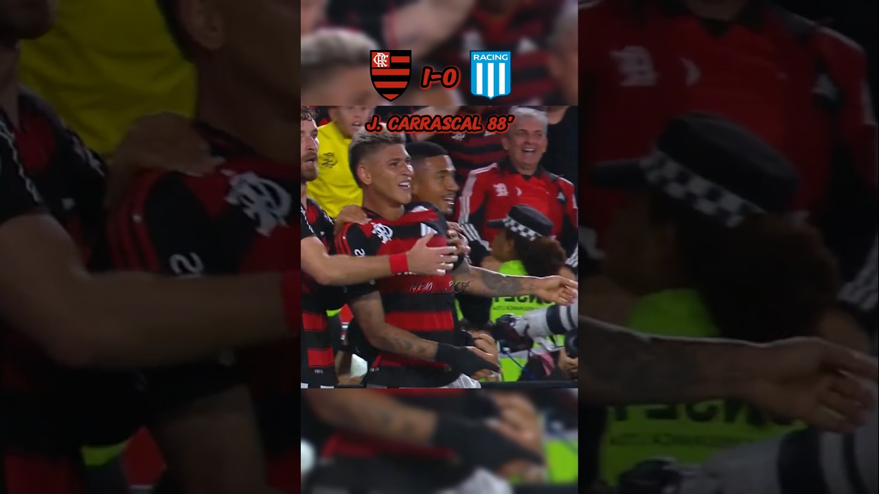 Flamengo vs Racing Club Semifinal Ida Copa Libertadores 2025 | #shorts