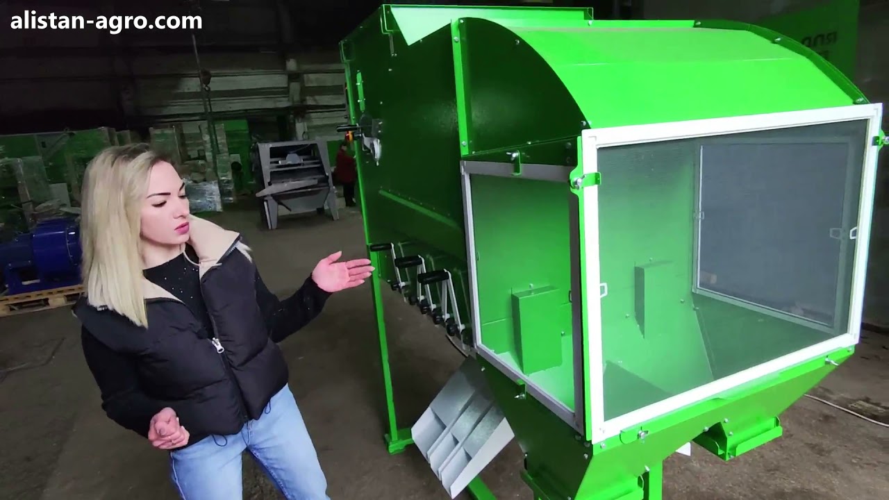 Neuheit! Getreidereiniger ALS-10 mit Lichtfraktionsfänger ULF