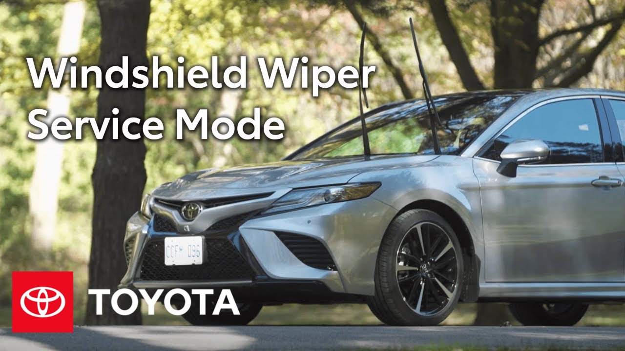 Toyota How-To: Windshield Wiper Service Position | Toyota