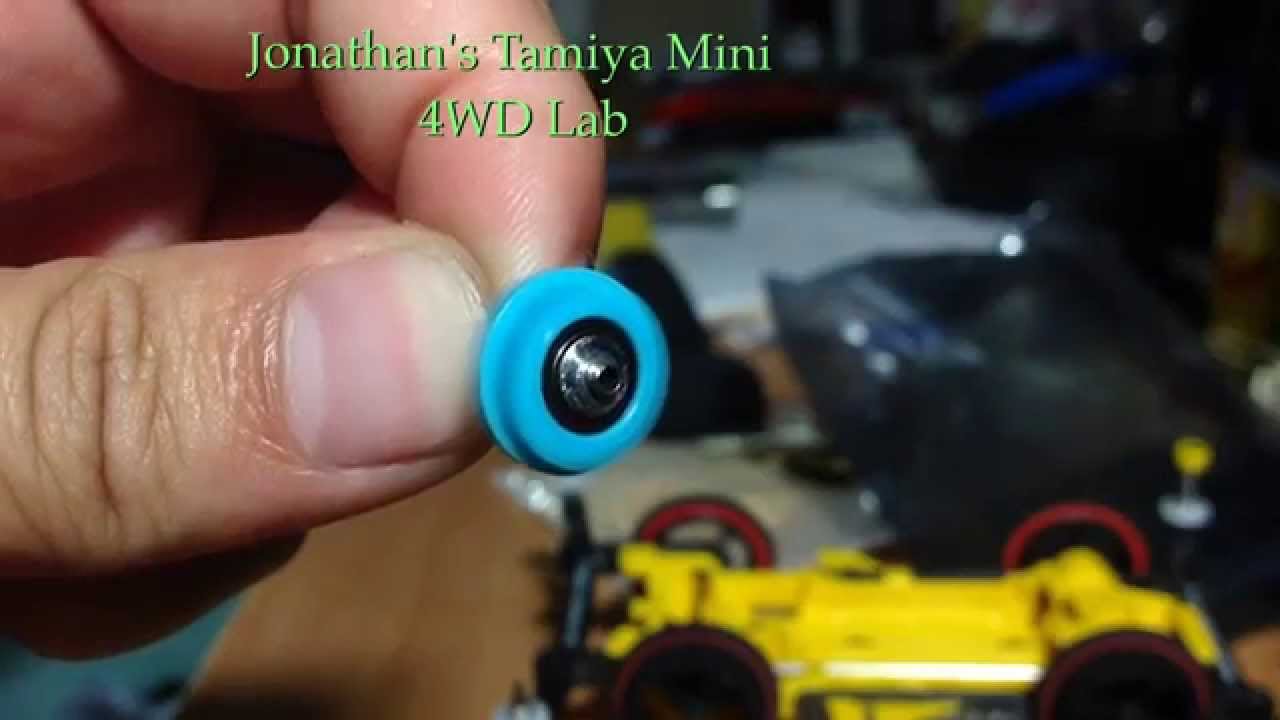 Tamiya mini 4WD VS chassis / Super 2 chassis counter gear upgrade 100% ball bearing transmission