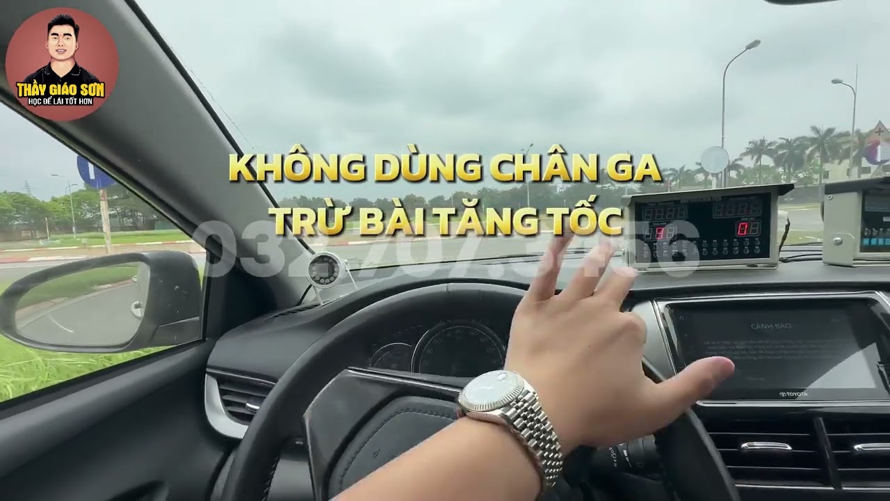 11 bài sát hạch lái xe hạng B1 tại sân thi sát hạch lái xe Bắc hà - Từ sơn Bắc ninh