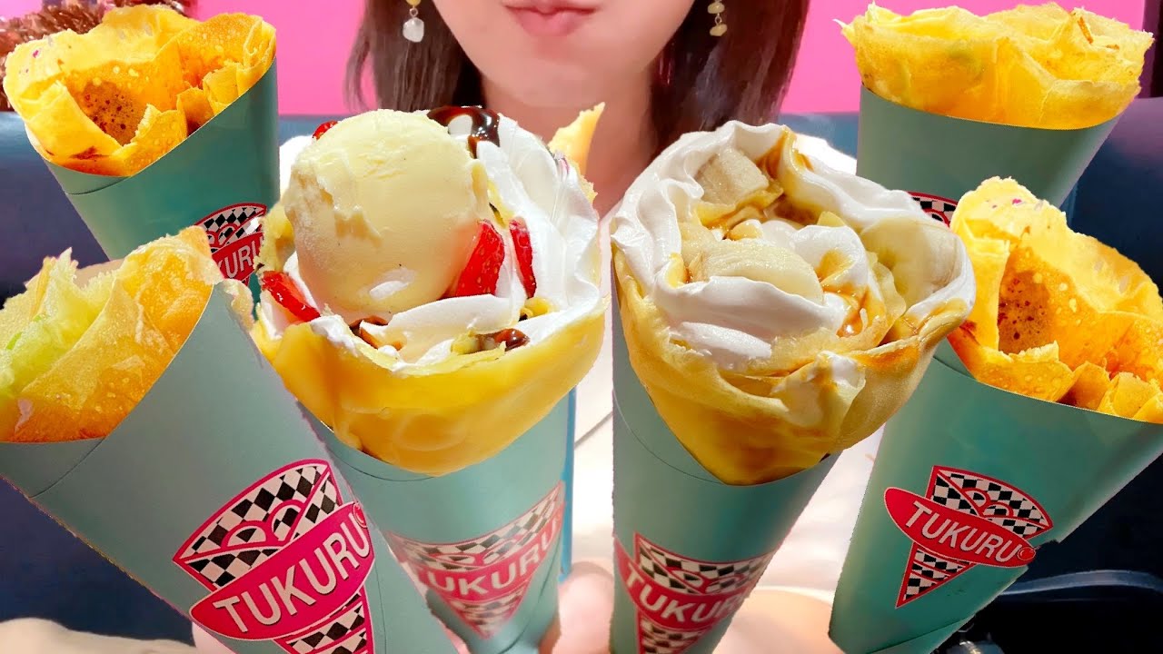 【クレープ食べ放題】60分1980円のクレープ食べ放題に挑戦したら自己新記録！TUKURUクレープ【スイーツちゃんねるあんみつの食レポ】
