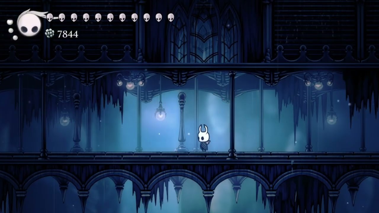 Hollow Knight - Chill Rainy City Ambience 3 Hours | Cozy Sounds to Sleep/Relax 🌧️💧