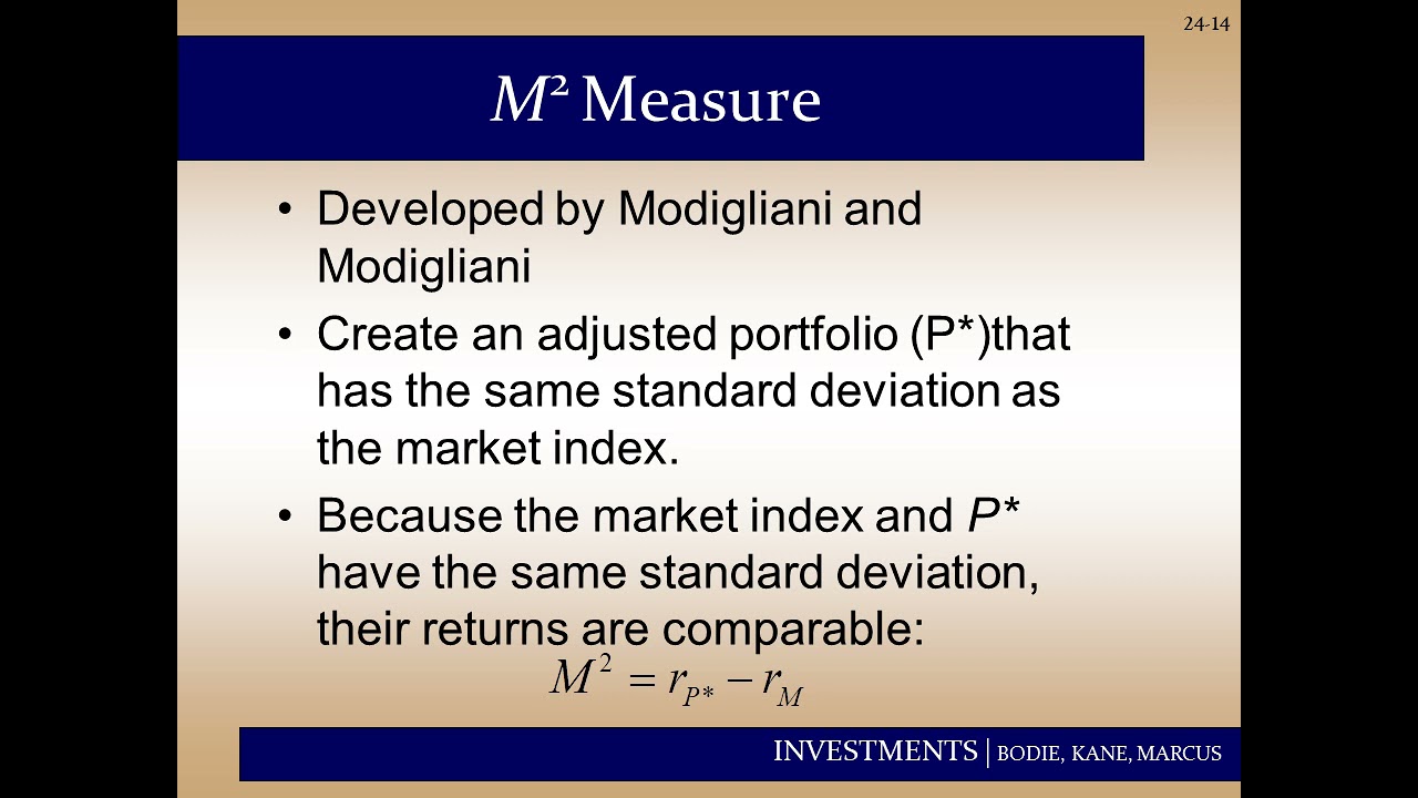 Portfolio Performance Evaluation