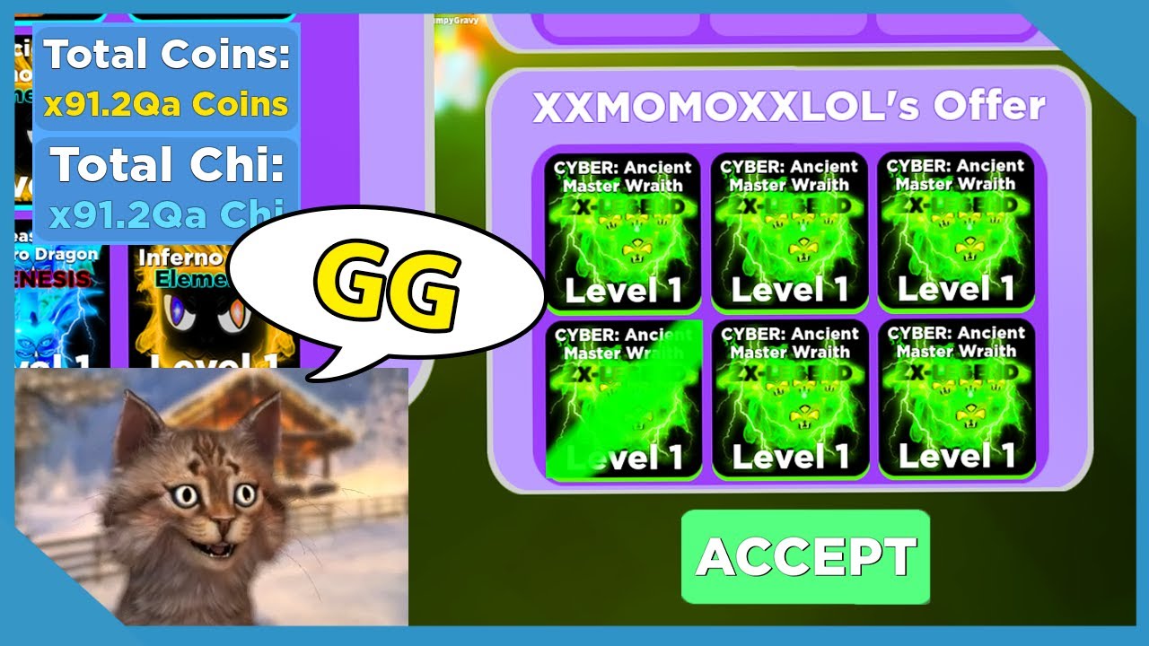 Безумный обмен на полную команду питомцев ZX-LEGEND!! - Roblox Ninja Legends