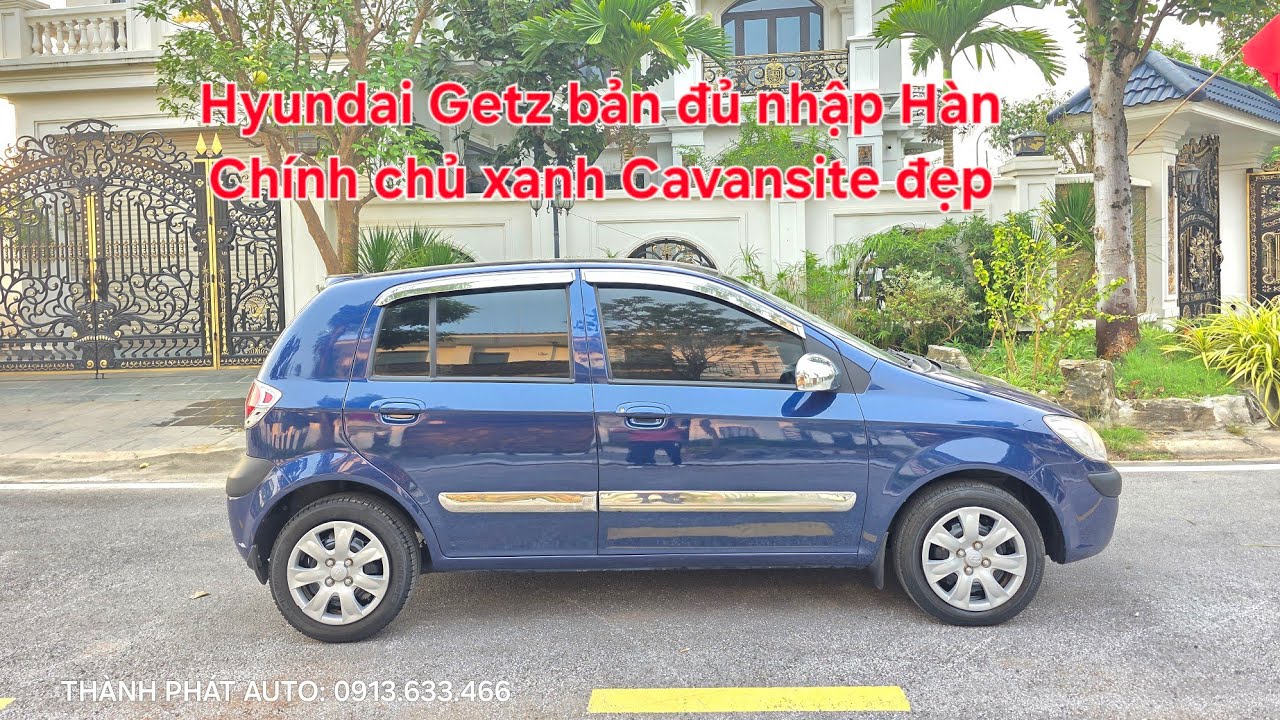 🇰🇷 Hyundai Getz bản đủ nhập Hàn Quốc 2010 | Xe tư nhân Chính chủ xanh Cavansite đẹp, rẻ | 0913633466