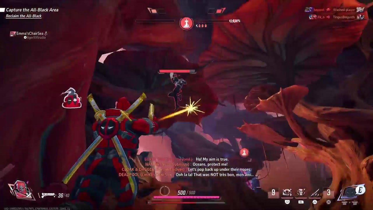 Marvel rivals with Darc