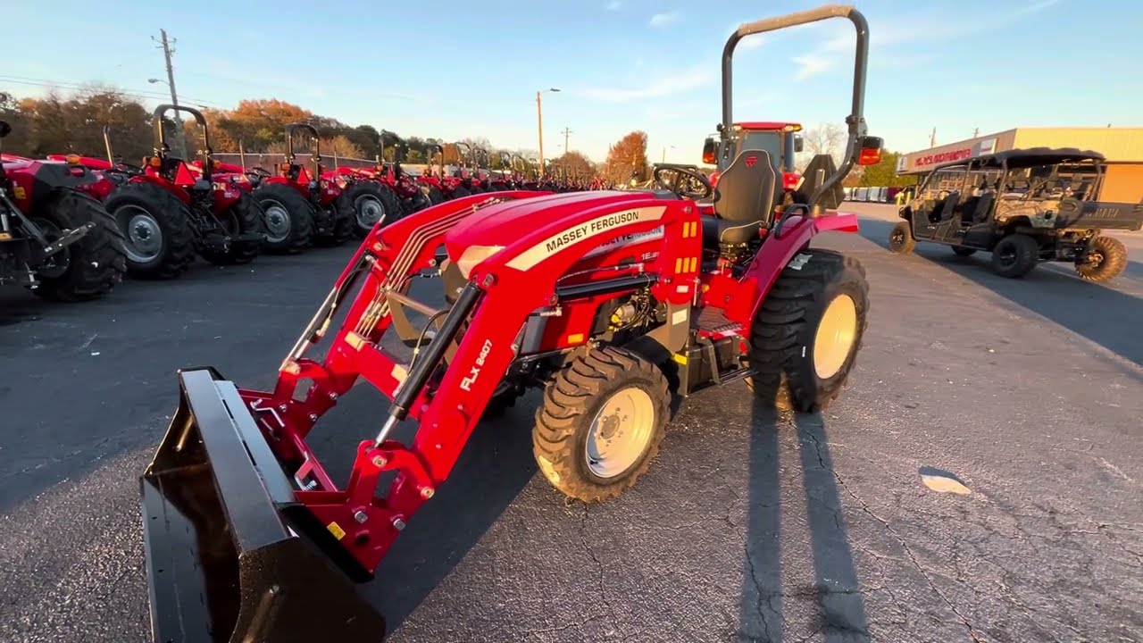 New 25 HP Compact Tractor! The all new Massey Ferguson 1E.25!
