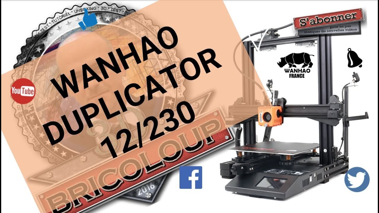 WAHNAO DUPLICATOR 12/230 DEBALLAGE INSTALLATION TEST