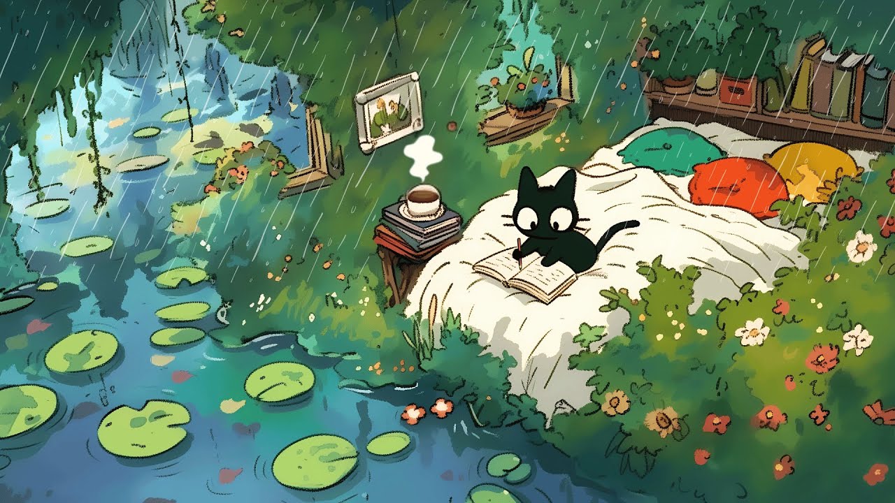 No matter how slow you go, you’re still lapping everyone on the couch. / Lo-fi Jazz for Study, Focus