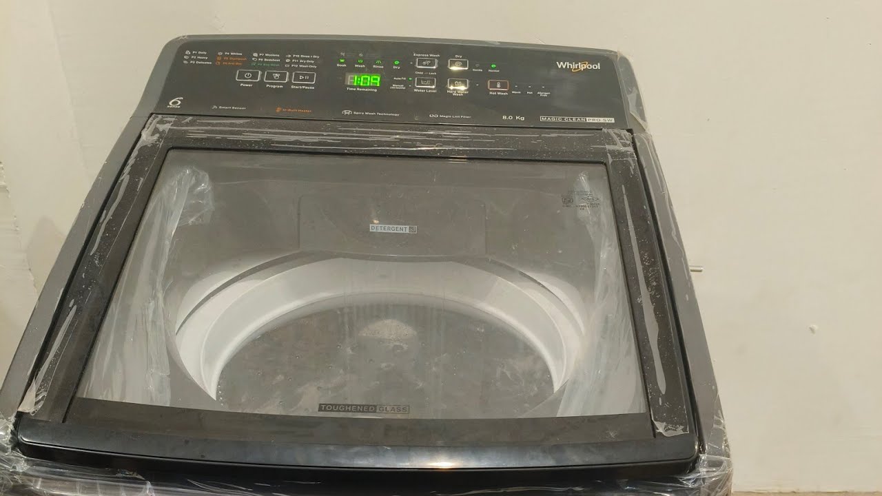 Whirlpool Magic Clean Pro SW 8 kg top loading washing machine 2024 #washingmachine #demo #whirlpool