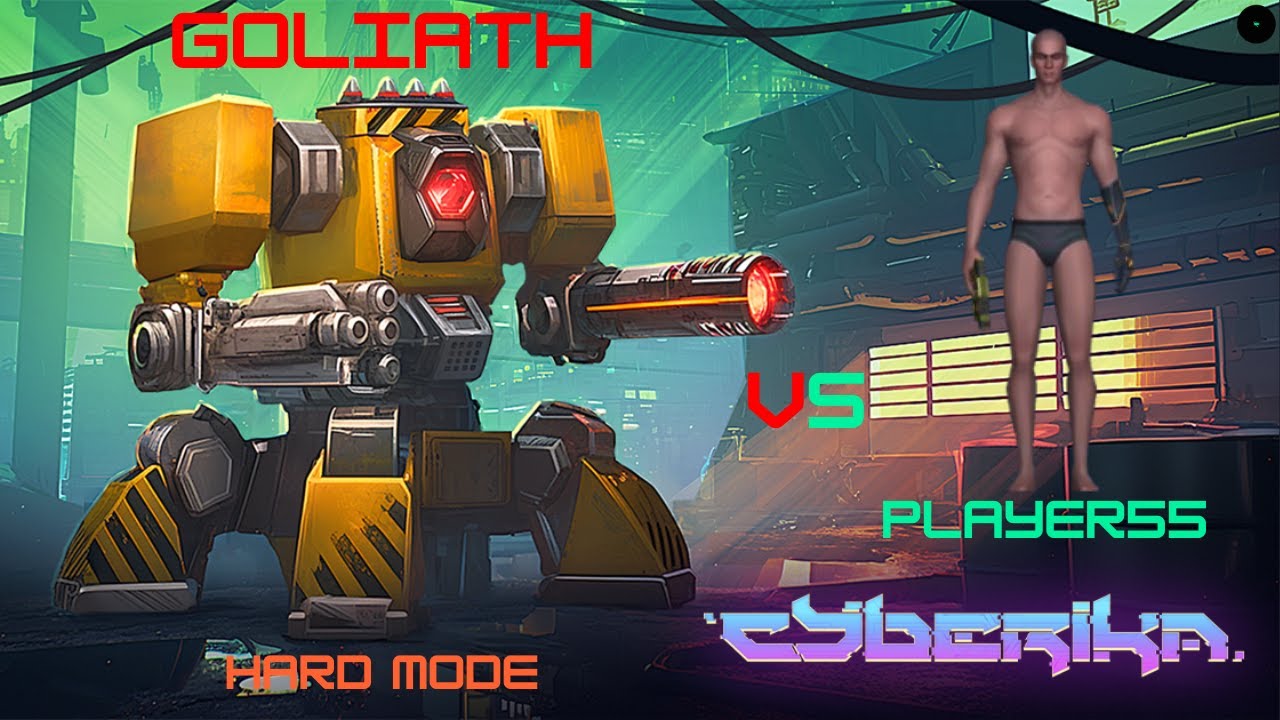 Goliath Hard Mode unarmored (+ Pizza) with ZM-ZM | Cyberika