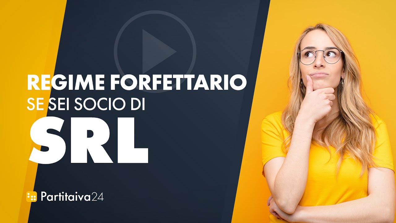 REGIME FORFETTARIO se sei socio di SRL