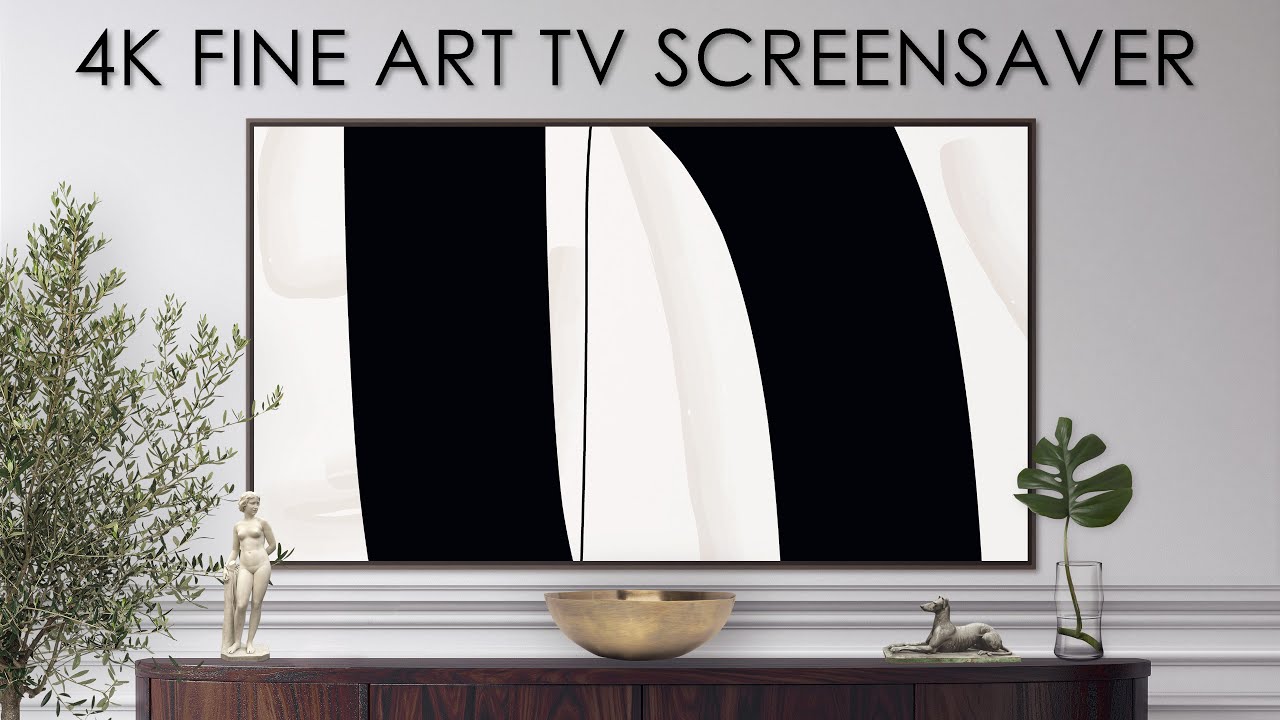TV Art Screensaver Modern Art | Line Art | Vintage Art TV Background | 4K Fine Art for your TV