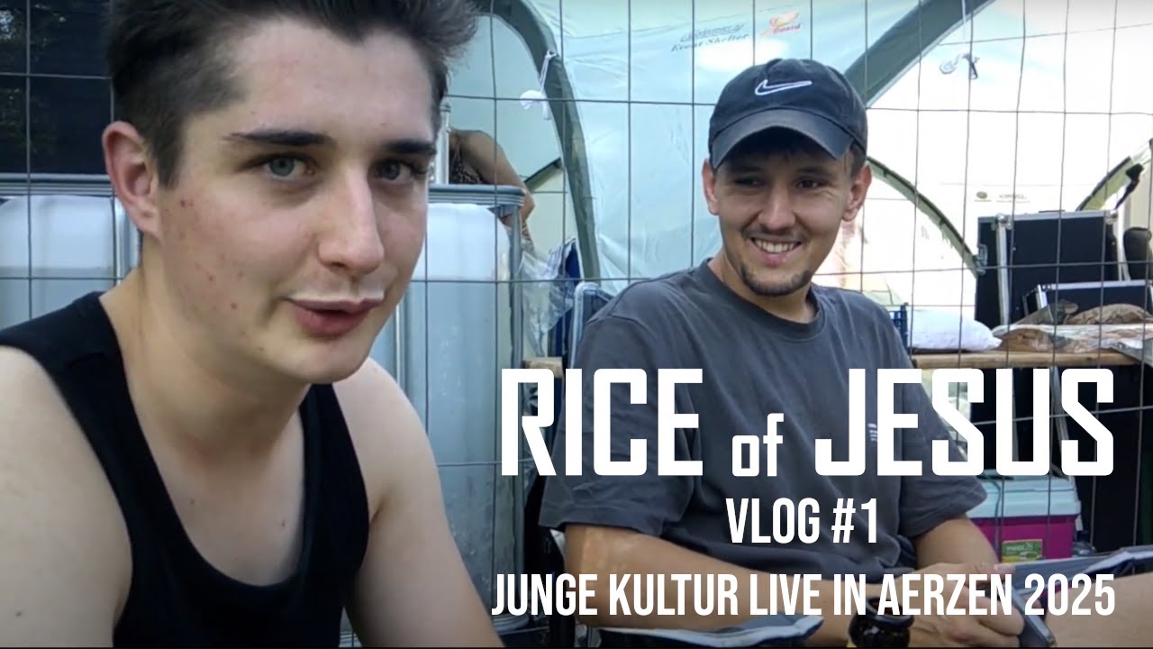 VLOG #1 - Junge Kultur live in Aerzen 2025 - Rice of Jesus