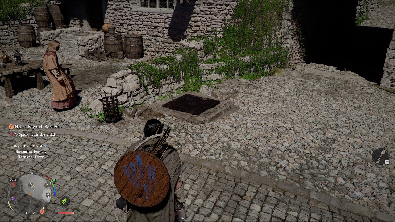Crimson Desert - Investigate the sewer (True Wisdom in Kindness Quest)