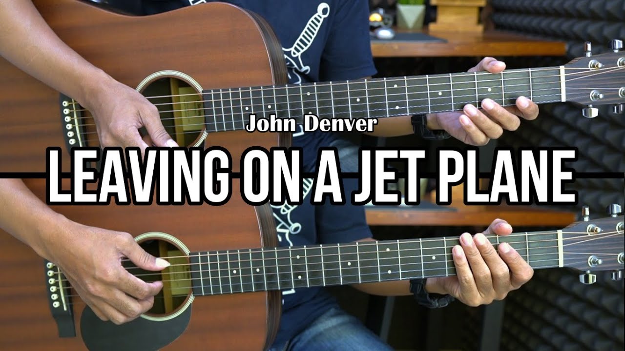 Leaving on a Jet Plane - John Denver |  EASY Guitar Lessons - Guitar Tutorial