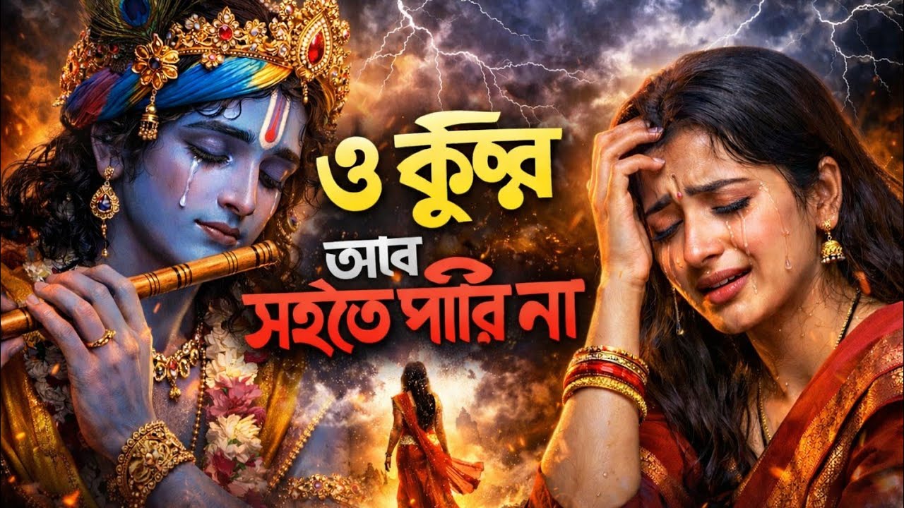 ও কৃষ্ণ অর সইতে পারি না ||  2026 Krishna Sad song || Sangeet Bengal 