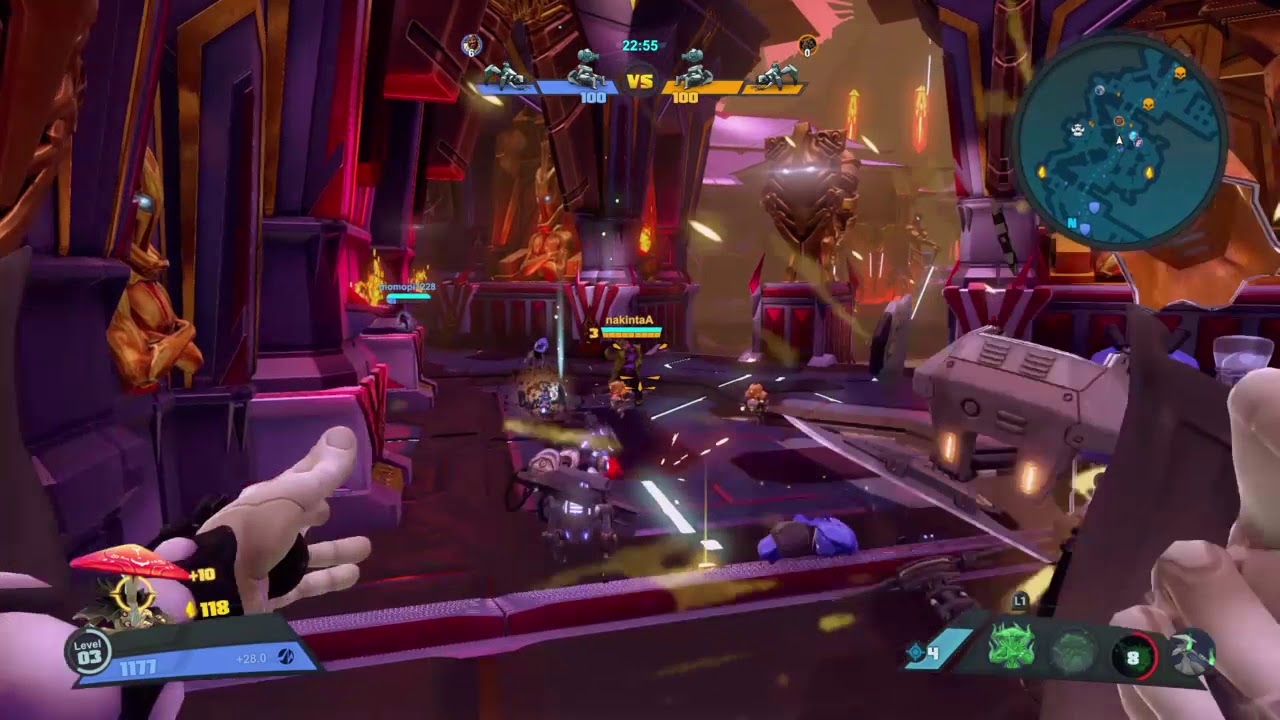 Battleborn_Miko, teammate Oscar Mike crushing it