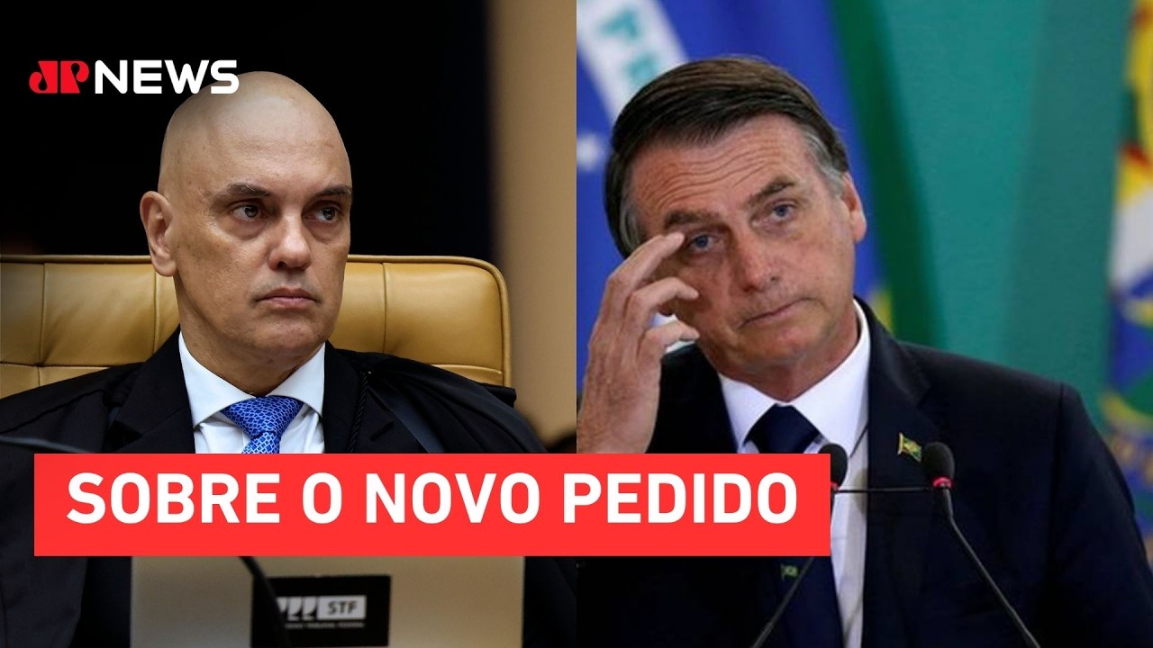 Moraes pede manifestação da PGR sobre pedido de prisão domiciliar de Bolsonaro