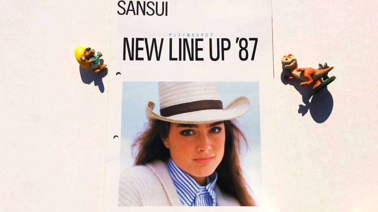 catalog 1987 Sansui Amplifiers, EQ, Rack, Speakers