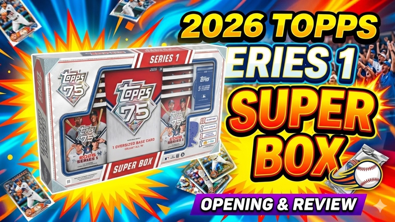 75 YEARS OF TOPPS! ⚾ Opening the New 2026 Series 1 Baseball