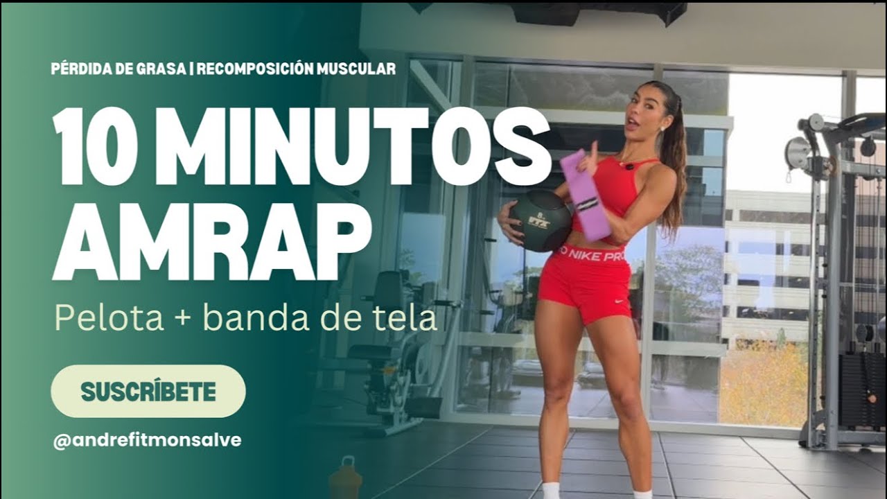 AMRAP | ENTRENAMIENTO AMRAP EN CASA | PERDIDA DE GRASA | HIIT EN CASA | RECOMPOSICION CORPORAL