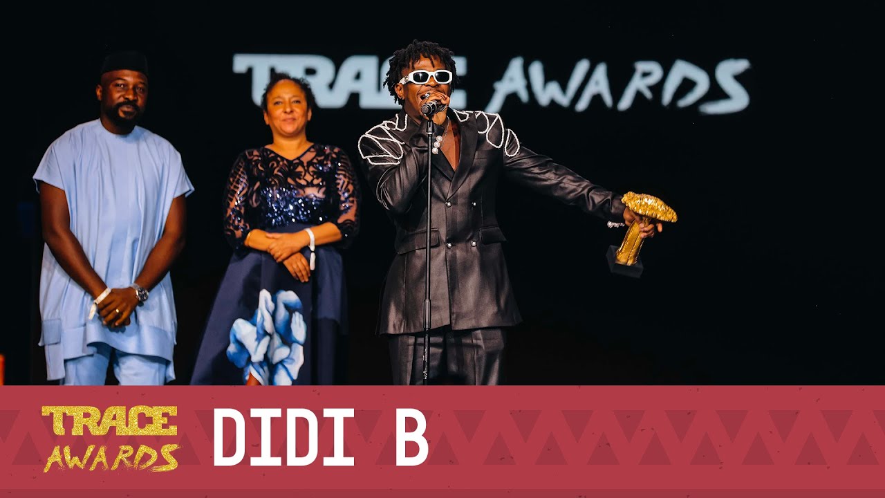 Didi B wins Best Artist - Francophone Africa | TRACE AWARDS 2023