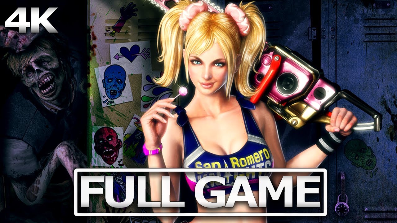 LOLLIPOP CHAINSAW Full Gameplay Walkthrough / No Commentary 【FULL GAME】4K UHD