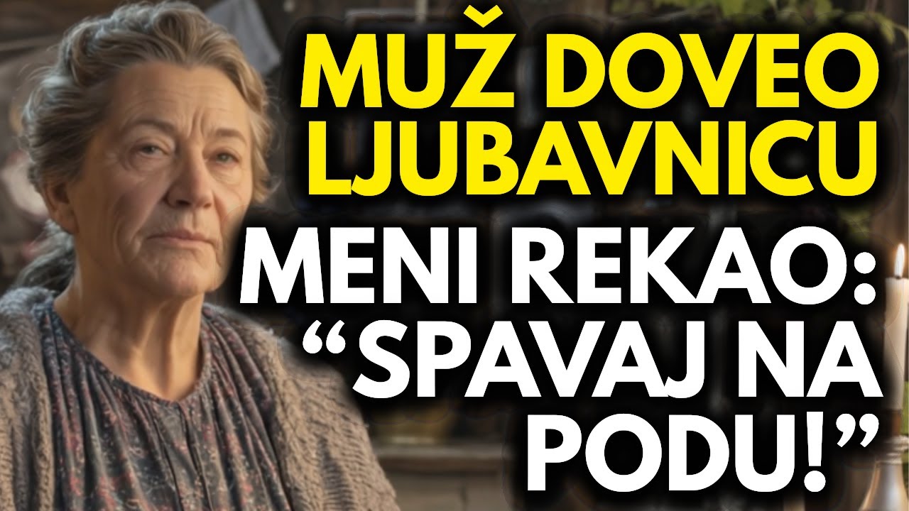 ISTINITA PRIČA IZ BANJA LUKE👵💔 Muž je doveo ljubavnicu i rekao 