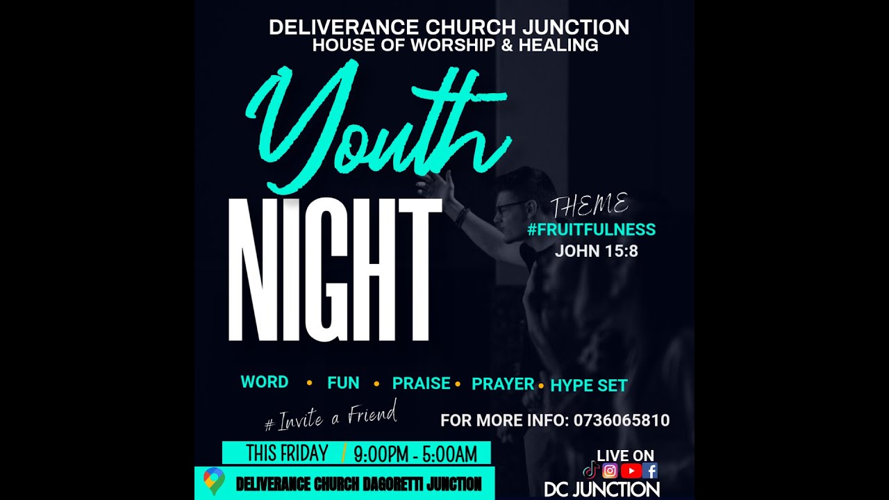YOUTH NIGHT KESHA || FRUITFULLNESS || REV.JAMES GIKWA || 13TH SEPTEMBER 2024