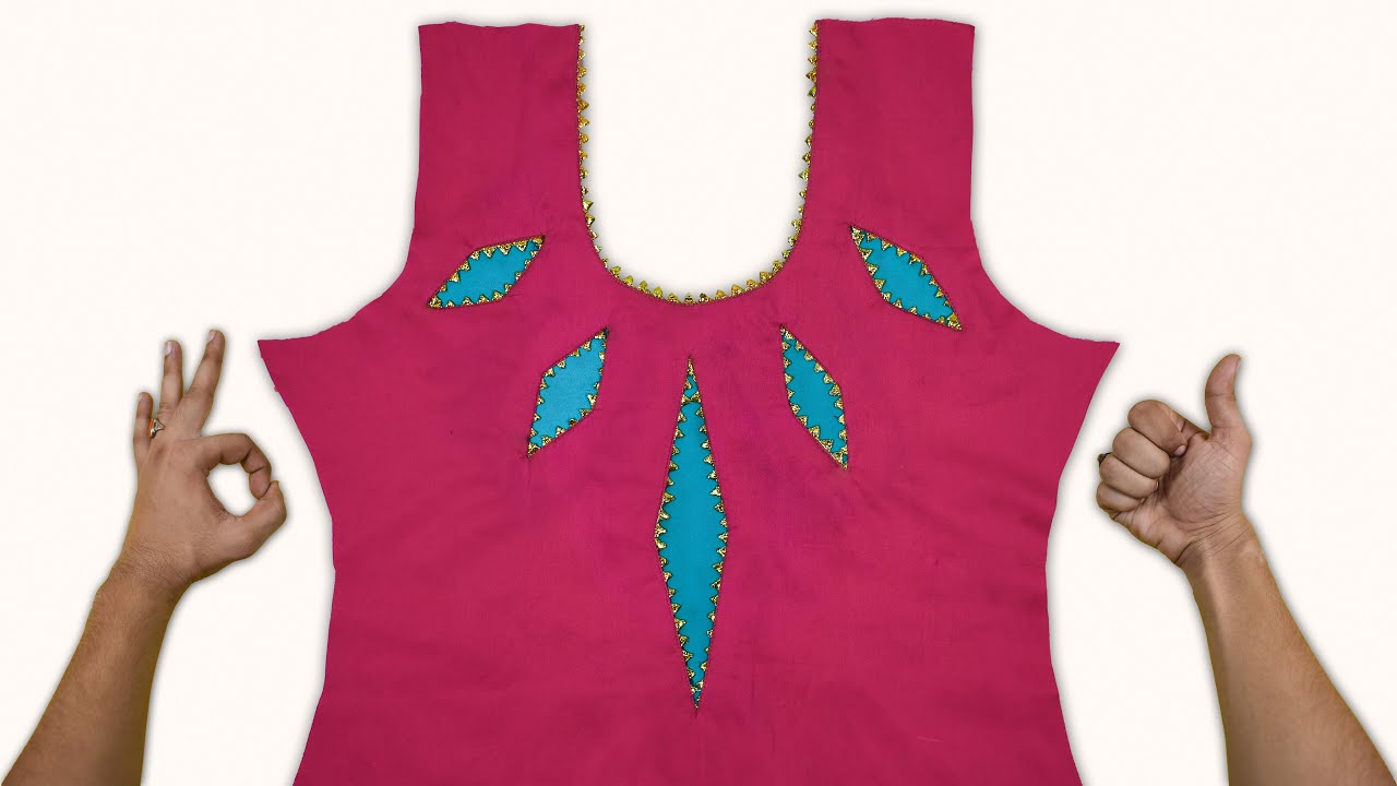 LATEST NECK DESIGN // very attractibe and easy to make