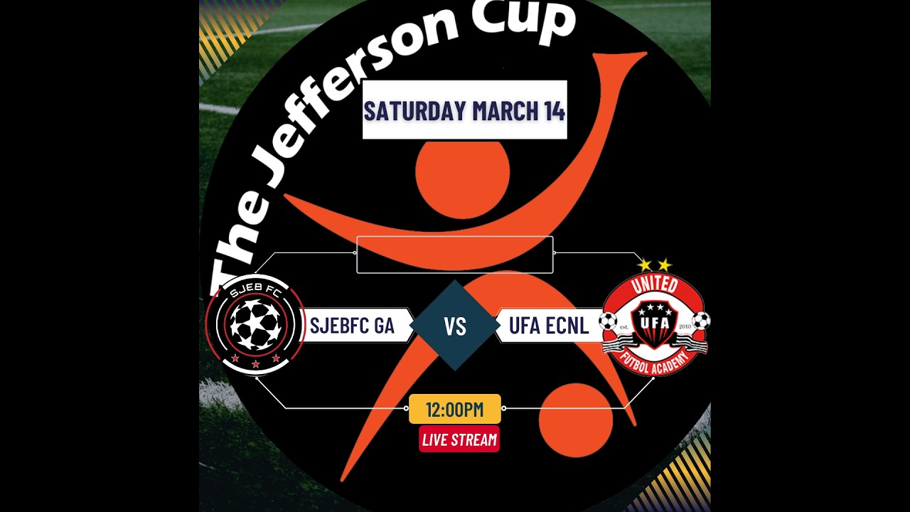 SJEBFC 2013 take on UFA ECNL live from The Jeff Cup @12pm.