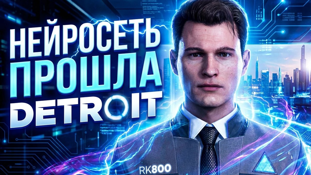 Заставил нейросеть пройти Detroid | Detroit: Become Human