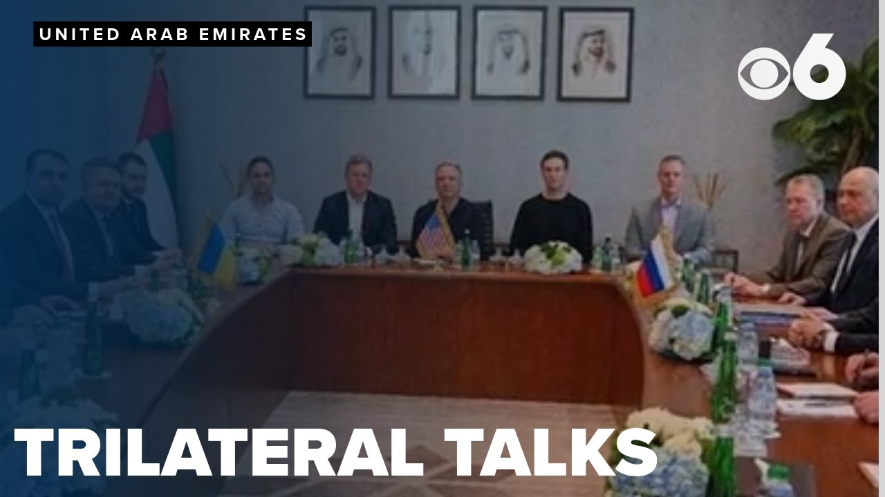 Ukraine hails first trilateral talks with Russia and US in Abu Dhabi as ‘constructive.'